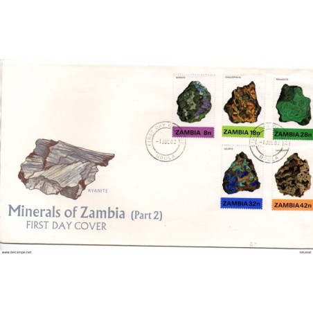 Carta con serie n 2626 zambia