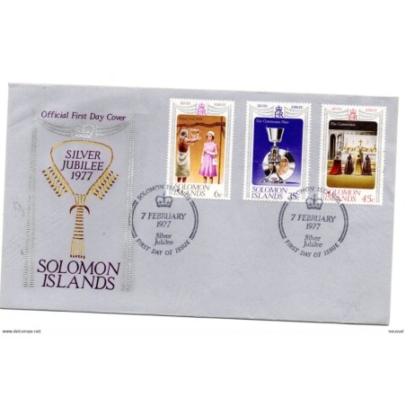 Carta de  islas salomon de 1977