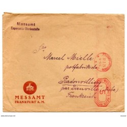 Carta con matasellos mecanico de 1925