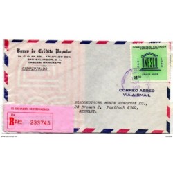 Carta con matasellos el salvador de 1966