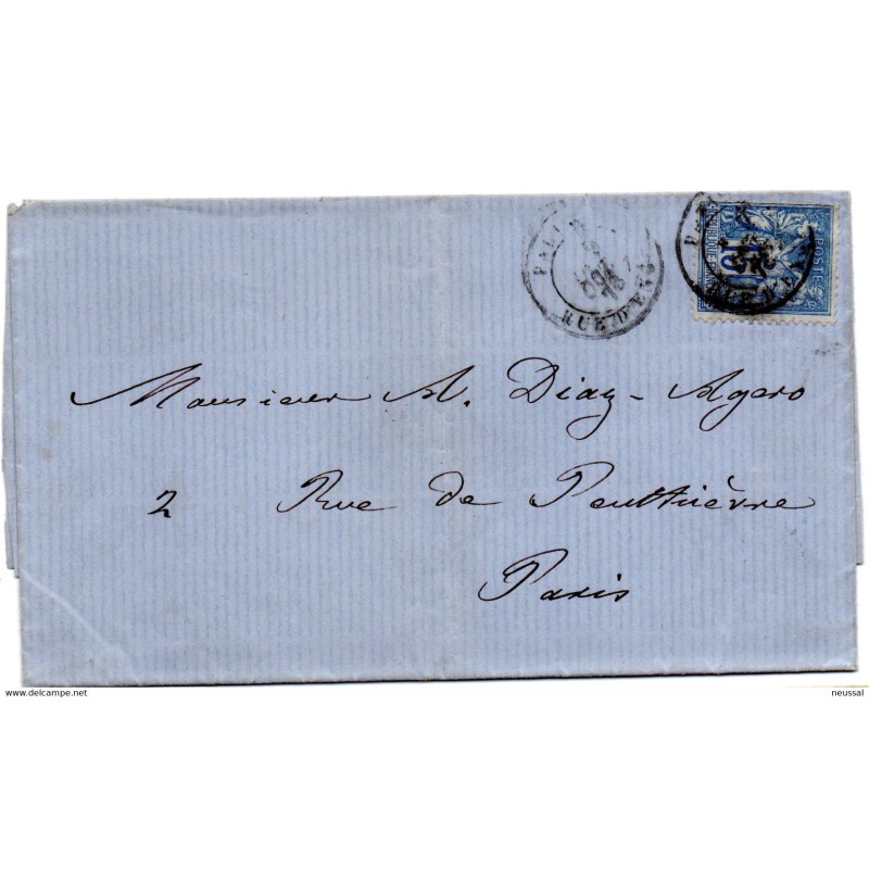 Carta de 1878 paris Carta de 1878 paris
