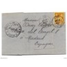 Carta de 1882 paris direccion madrid