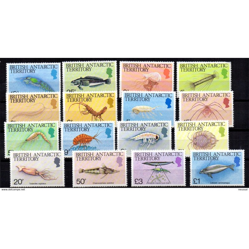 Serie n 12843 British antartic territory Serie n 12843 British antartic territory