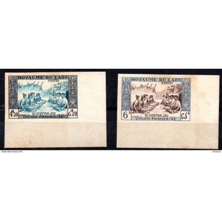Sellos  n 2324 sin dentar laos  con variedad