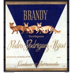 Etiqueta de Brandy
