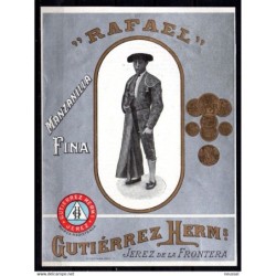 Etiqueta de  rafael manzanilla fina