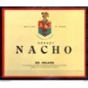 Etiqueta de brandy Nacho