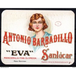 Etiqueta de Antonio barbadillo eva
