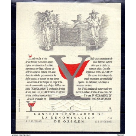 Etiqueta de yecla