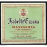 Etiqueta de isabel de españa
