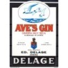 Etiqueta de aves gin