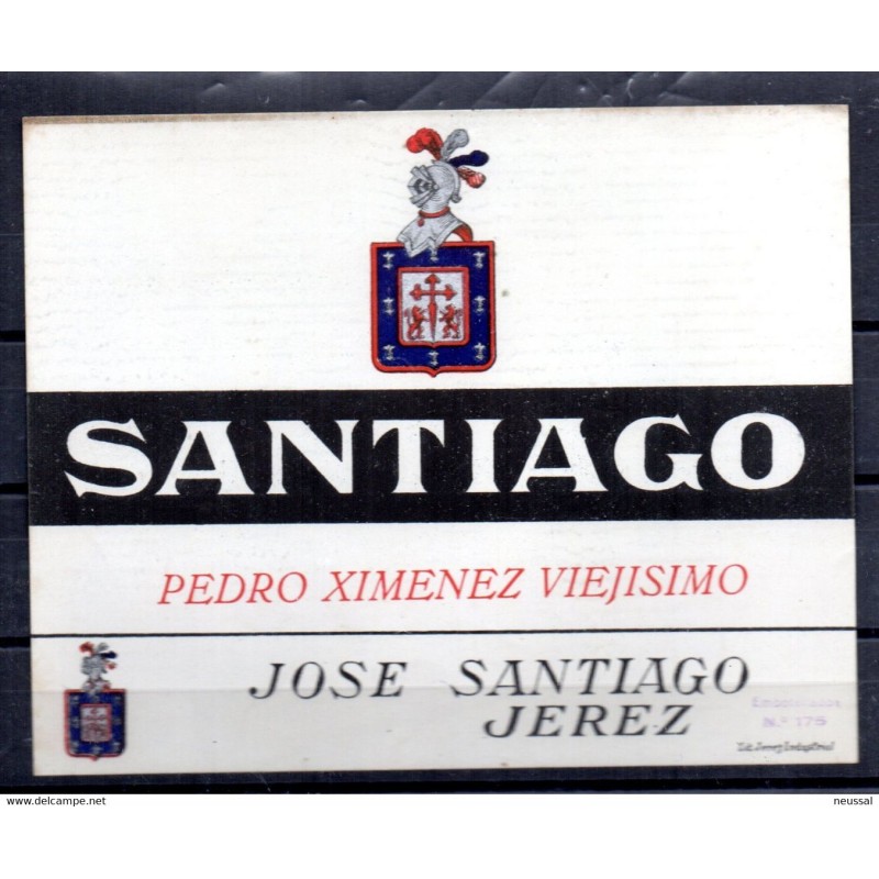 Etiqueta de santiago Etiqueta de santiago