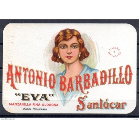 Etiqueta de barbadillo  eva