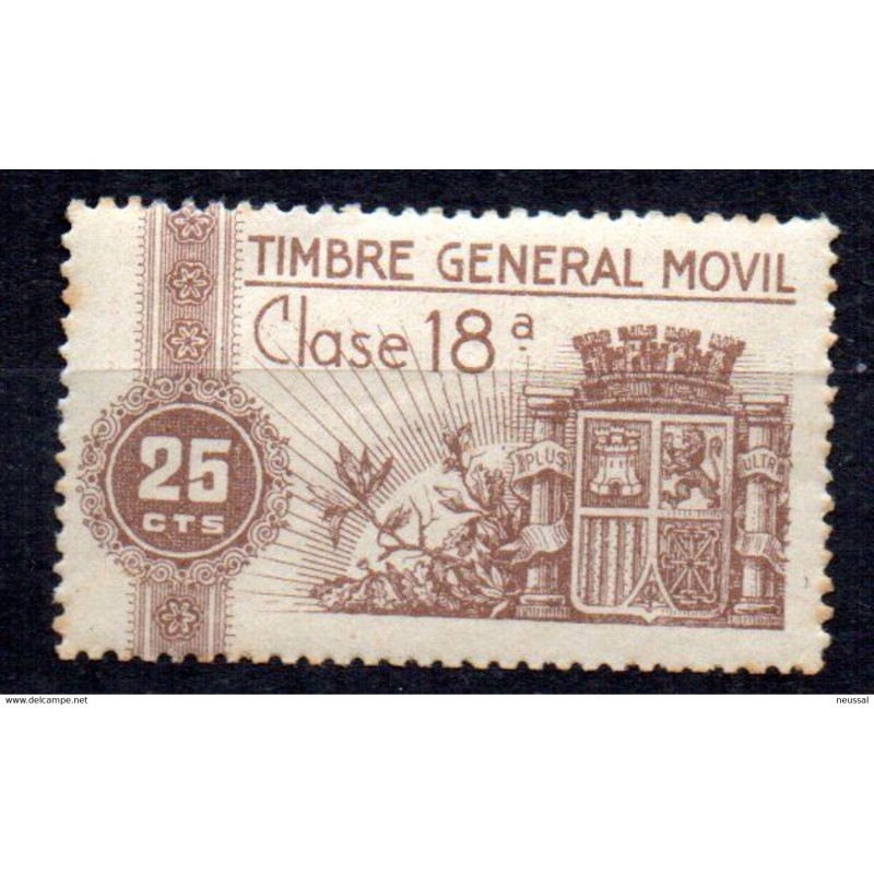 Fiscal de timbre general movil 25cts Fiscal de timbre general movil 25cts