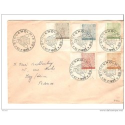 Carta de suecia 1955