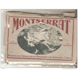 14 postales 3 repetidas  montserrat
