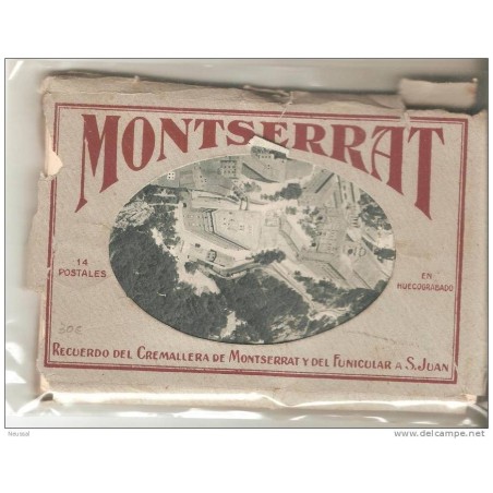 14 postales 3 repetidas  montserrat