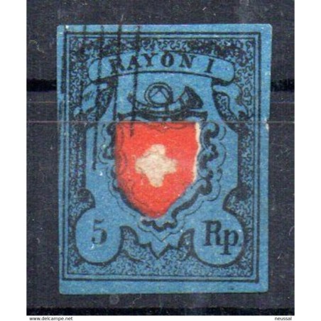 Sello n 14 de suiza
