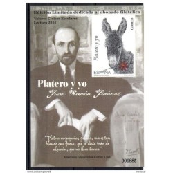 Hoja de edicion limitada valores civicos platero y yo