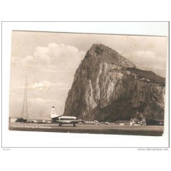 Tarjeta postal  de gibraltar circulada