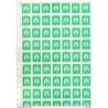 Bloque de  80 sellos de juventudes de 1pts