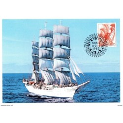 Tarjeta postal de 1982 noruega