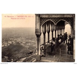 Tarjeta postal de Barcelona  Tibidabo Pabellon de la reina