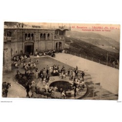 Tarjeta postal de Barcelona Tibidabo Explanada del palacio de Fiestas