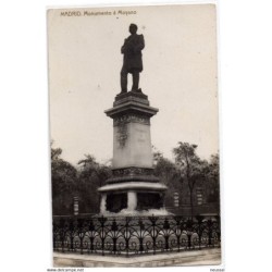 Tarjeta postal de Madrid Monumento  Moyano