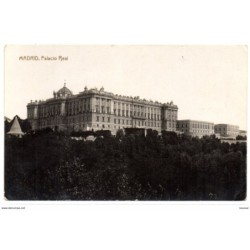 Tarjeta postal de Madrid palacio real
