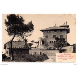 Tarjeta postal de  Barcelona  Alrededores de la cuspide chaleta
