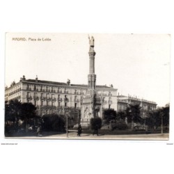 Tarjeta postal de  MAdrid Plaza de colon