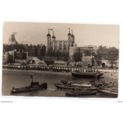 Tarjeta postal de  London Tower of london circulada 1923