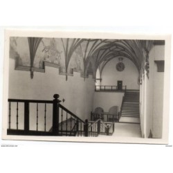 Tarjeta postal  monasterio de piedra escalera  zaragoza