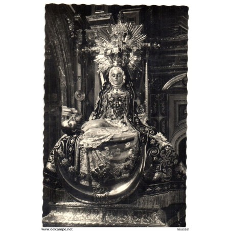 Tarjeta postal  nuestra señora de las angustias granada