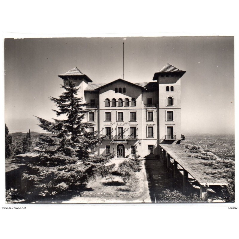 Tarjeta postal tibidabo hotel florida Tarjeta postal tibidabo hotel florida