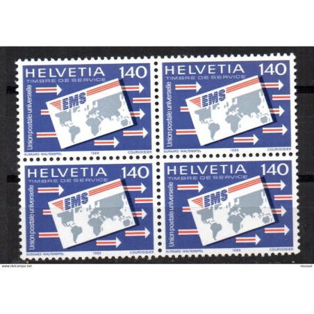 Sello  n 467 en bloque 4  service