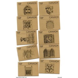 10 carnets con la portada diferentes n C987 canada