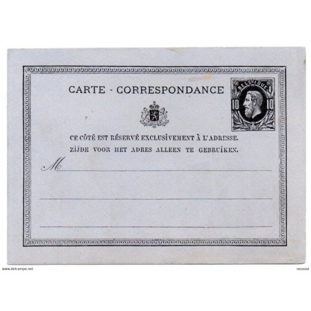 Tarjeta de belgica