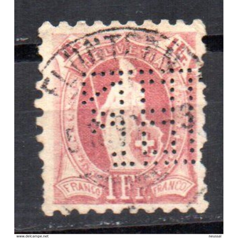 Sello n 85 con perforacion suiza Sello n 85 con perforacion suiza