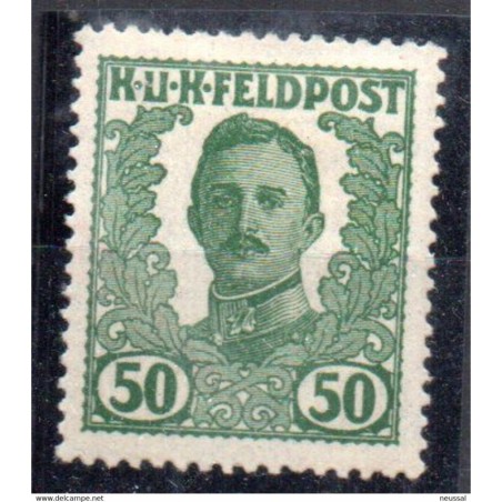 Sello  n  81  Austriahungria 1918