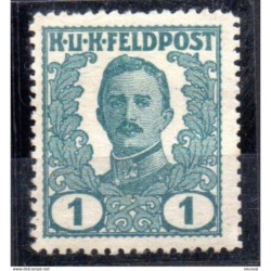 Sello  n  72  Austriahungria 1918