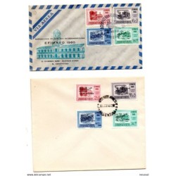 2 cartas de argentina de 1960
