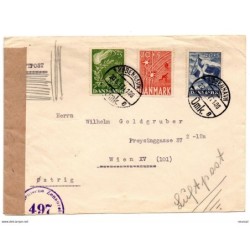 Carta de  dinamarca  de 1947