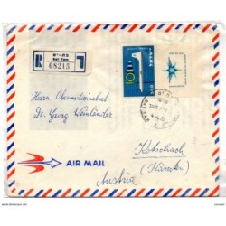 Carta  con matasellos   de 1960