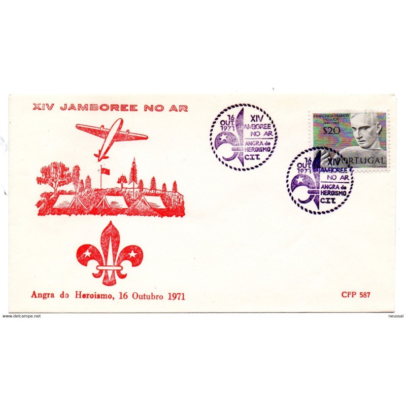 Sobre de primer dia de 1971 Sobre de primer dia de 1971