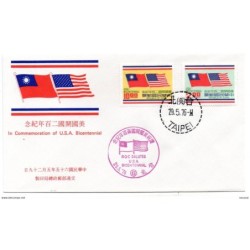 Sobre de 1976 commemoracion usa