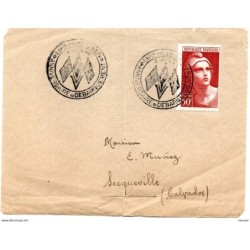 Frontal de carta de 1946