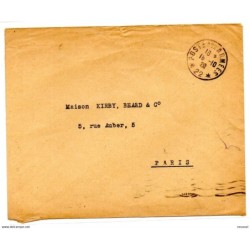 Carta con matasellos de poste armees de 1929