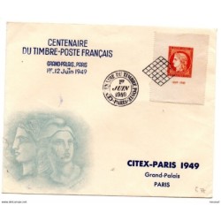 Carta  con matasellos de 1949 Citex